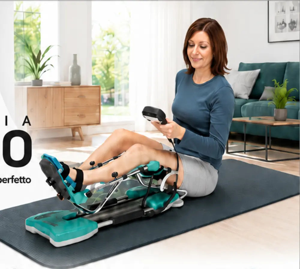 Kinetec per la mobilizzazione passiva del ginocchio a domicilio
